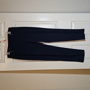 JM Collection Blue Rivet Office Pull On Pants Size M